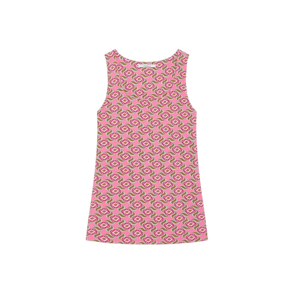 TOP SWIRL PRINT JERSEY
