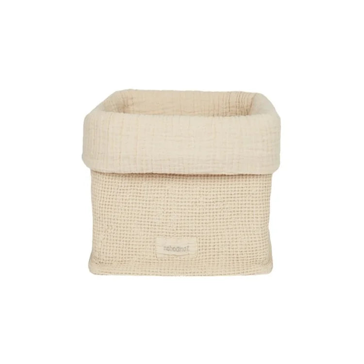 WASHED COTTON BASKET 
