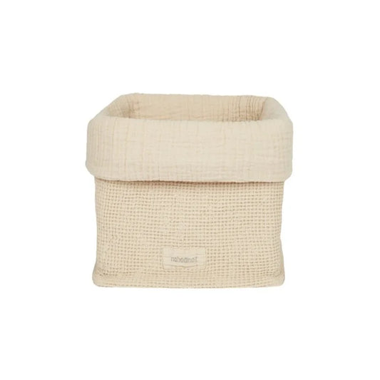 WASHED COTTON BASKET 