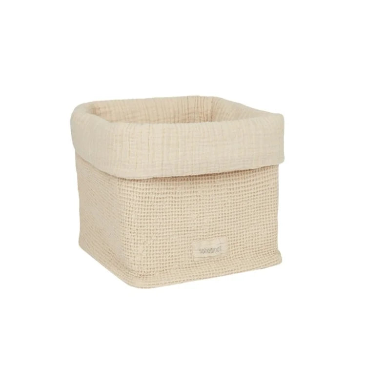 WASHED COTTON BASKET 
