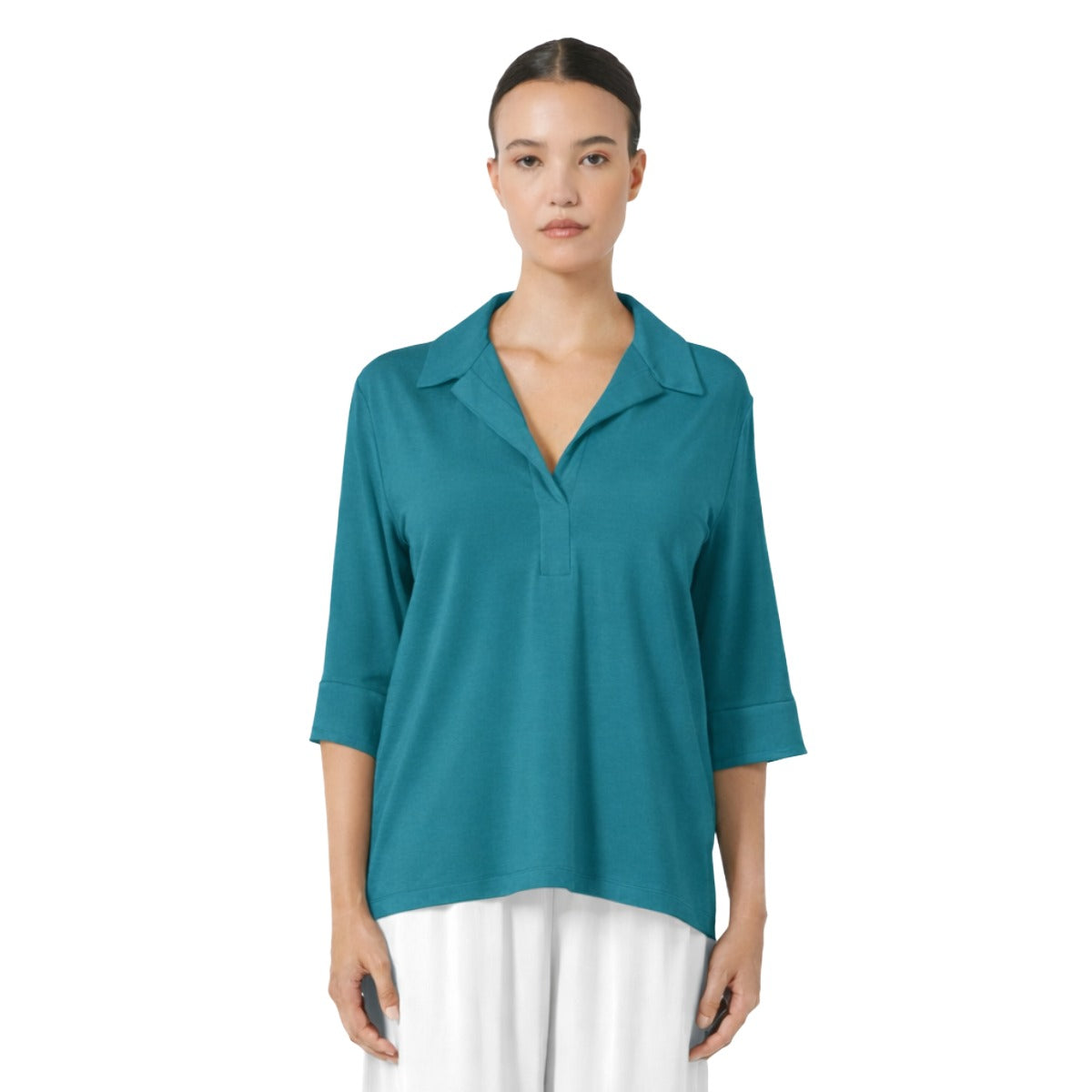 DROPPED SHOULDER BLOUSE