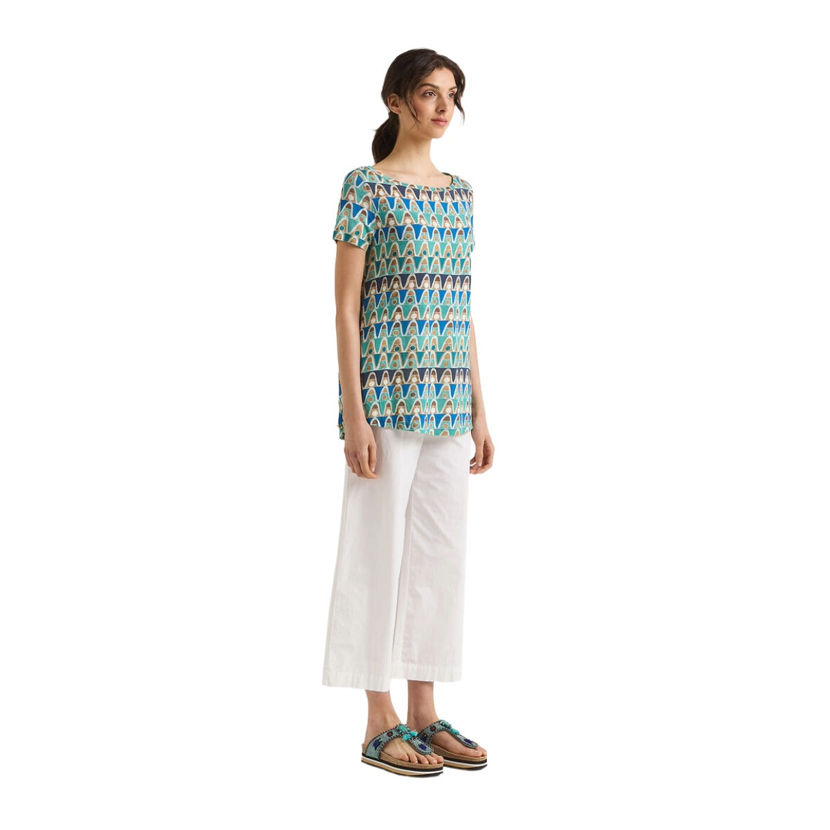 T-SHIRT GEOMETRIC MIMOSA