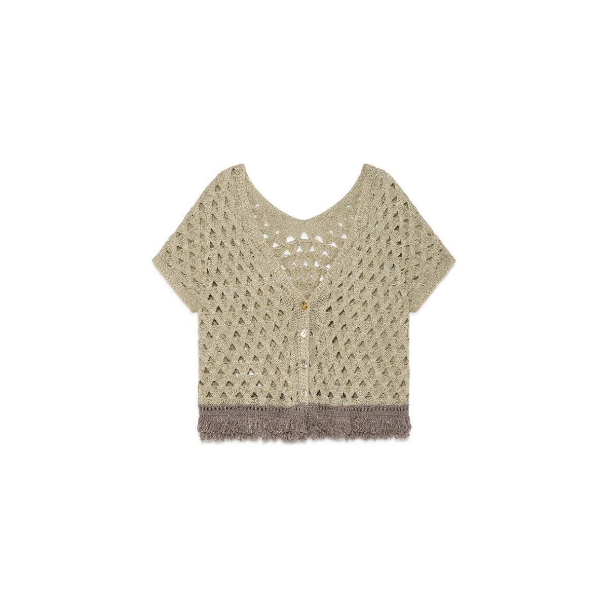 CARDIGAN METALLIC