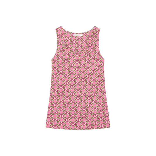 TOP SWIRL PRINT JERSEY