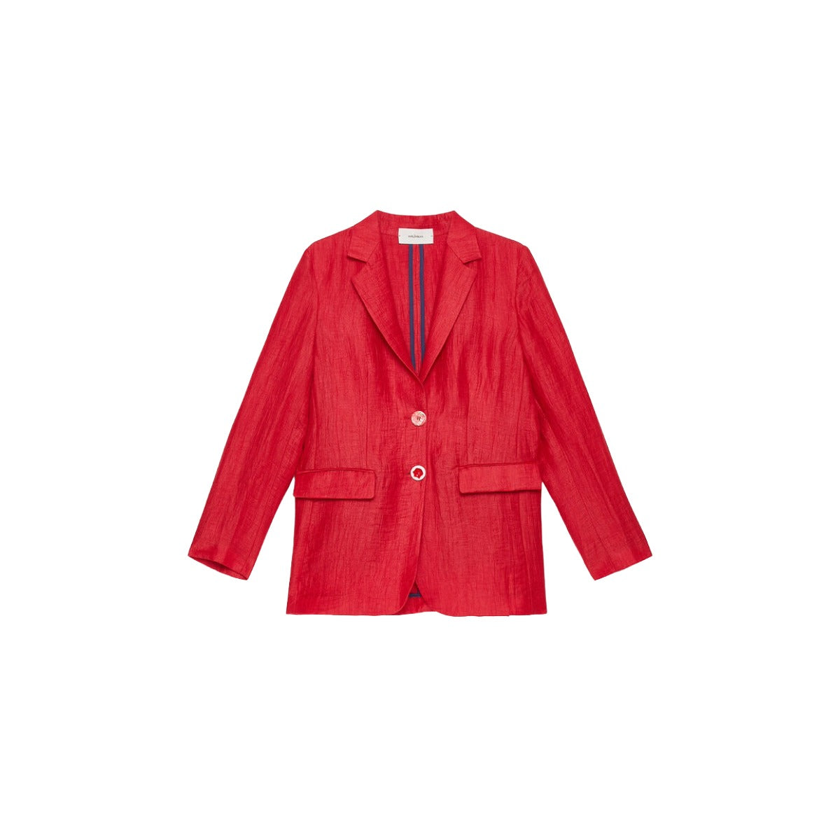 LINEN JACQUARD JACKET
