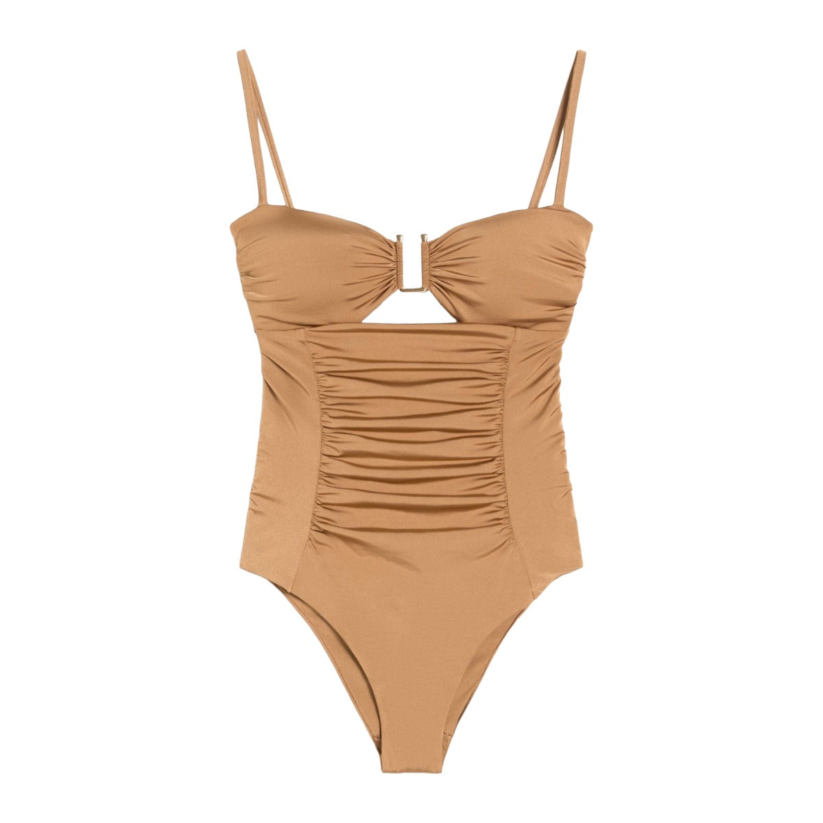 CURVED SWIMMING COSTUME