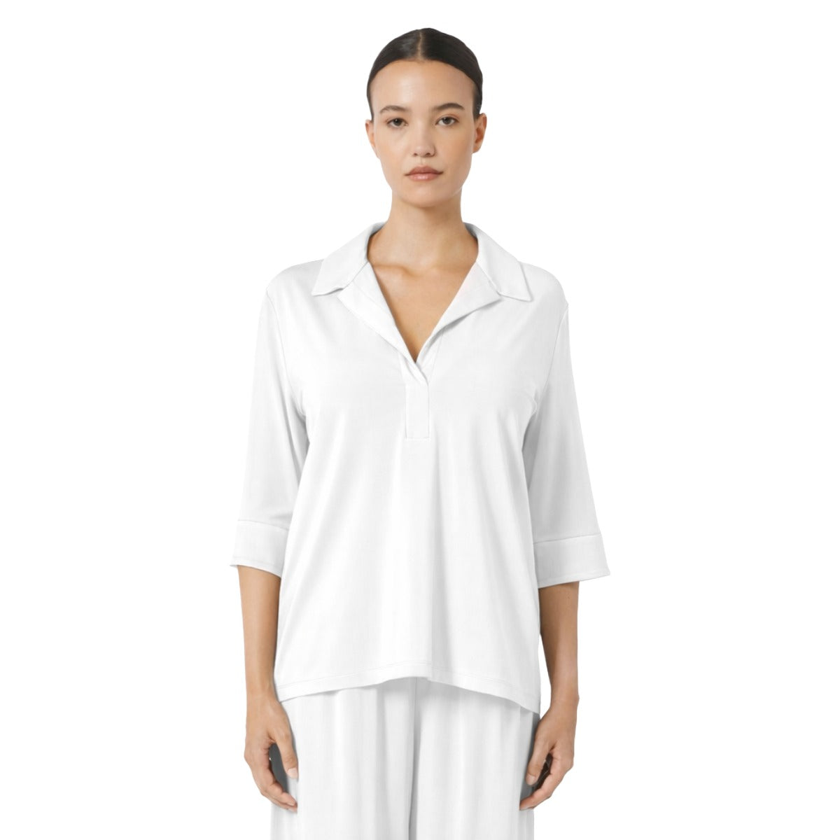 DROPPED SHOULDER BLOUSE