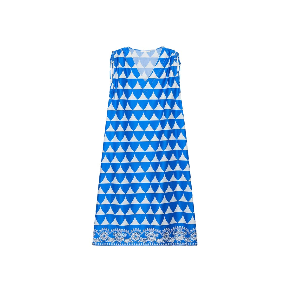 OPTICAL BRODERIE DRESS