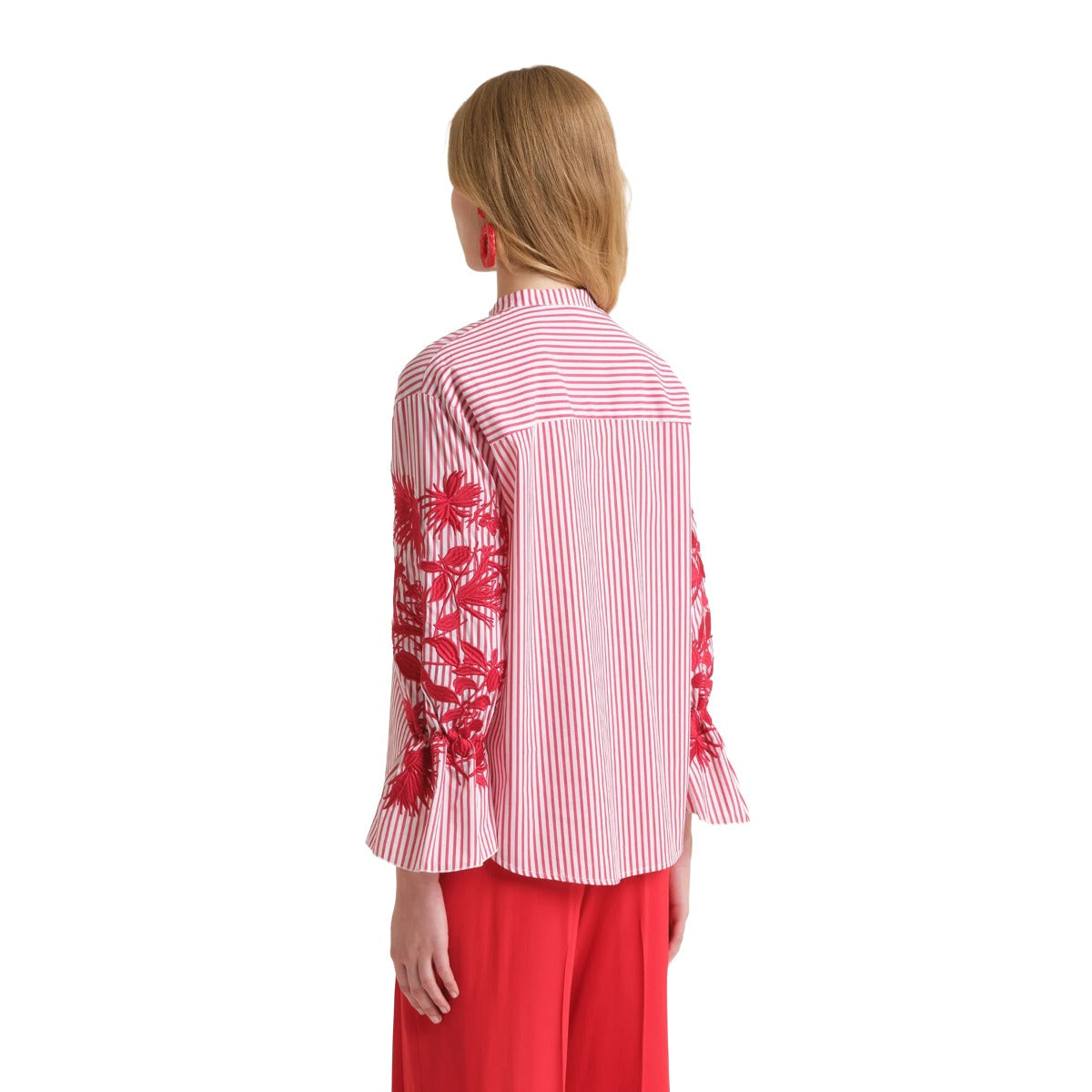 CAMICIA STRIPED FLEUR